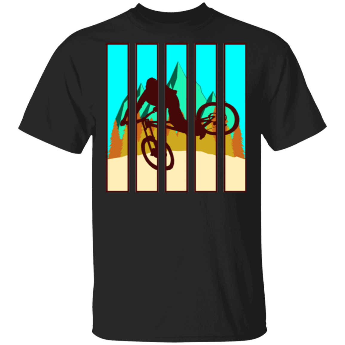 T-Shirts Black / S Looking Glass Mountain Bike T-Shirt