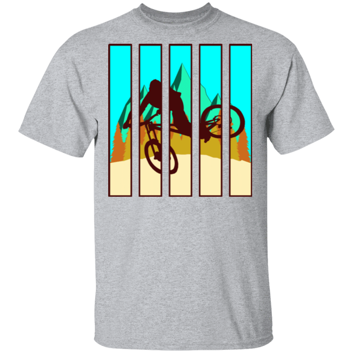 T-Shirts Sport Grey / S Looking Glass Mountain Bike T-Shirt