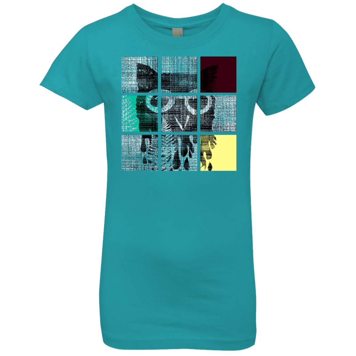 T-Shirts Tahiti Blue / YXS Looking Glass Owl Girls Premium T-Shirt