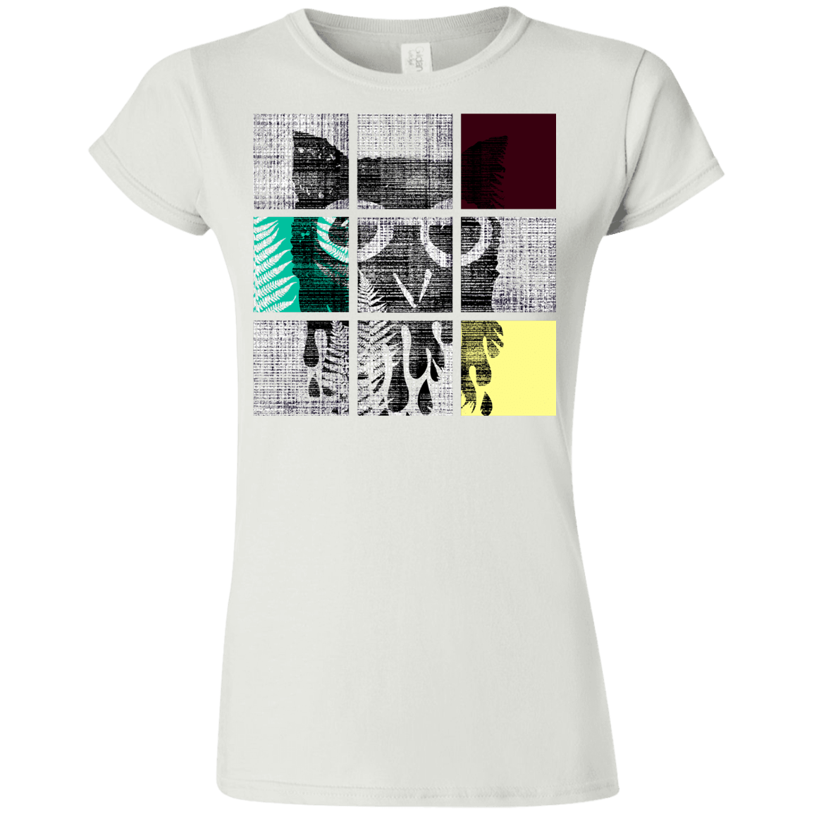 T-Shirts White / S Looking Glass Owl Junior Slimmer-Fit T-Shirt