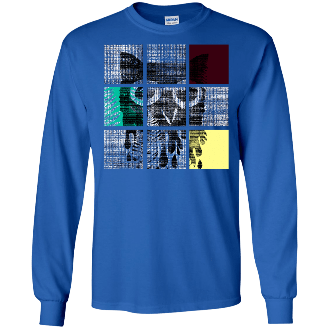 T-Shirts Royal / S Looking Glass Owl Men's Long Sleeve T-Shirt