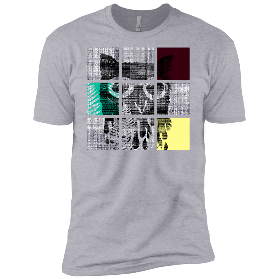 T-Shirts Heather Grey / X-Small Looking Glass Owl Men's Premium T-Shirt