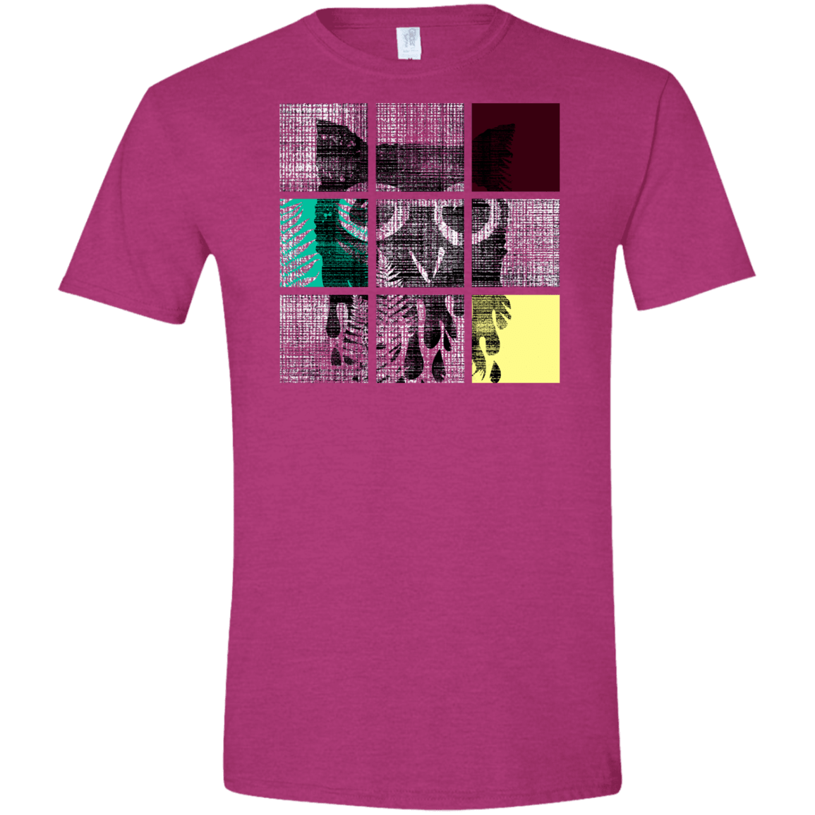 T-Shirts Antique Heliconia / S Looking Glass Owl Men's Semi-Fitted Softstyle