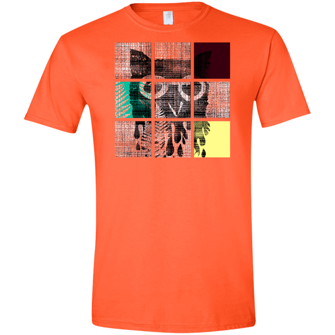 T-Shirts Orange / S Looking Glass Owl Men's Semi-Fitted Softstyle