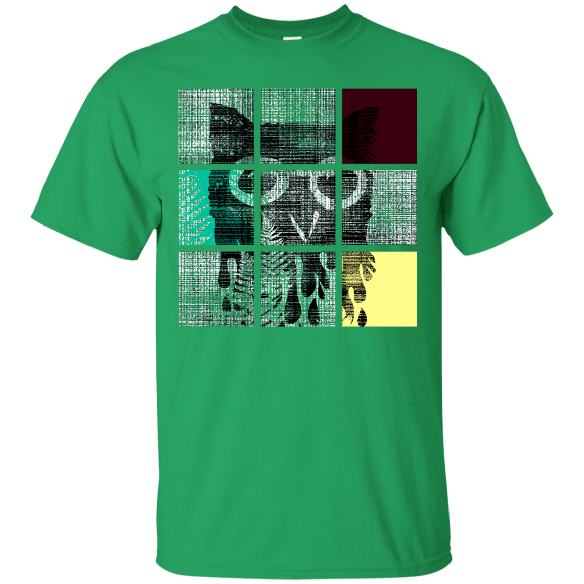 T-Shirts Irish Green / S Looking Glass Owl T-Shirt