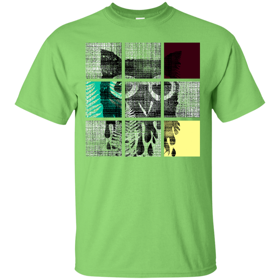 T-Shirts Lime / S Looking Glass Owl T-Shirt