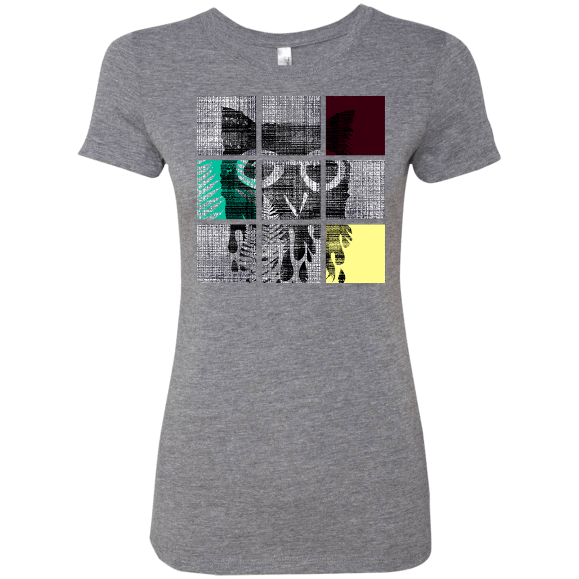 T-Shirts Premium Heather / S Looking Glass Owl Women's Triblend T-Shirt