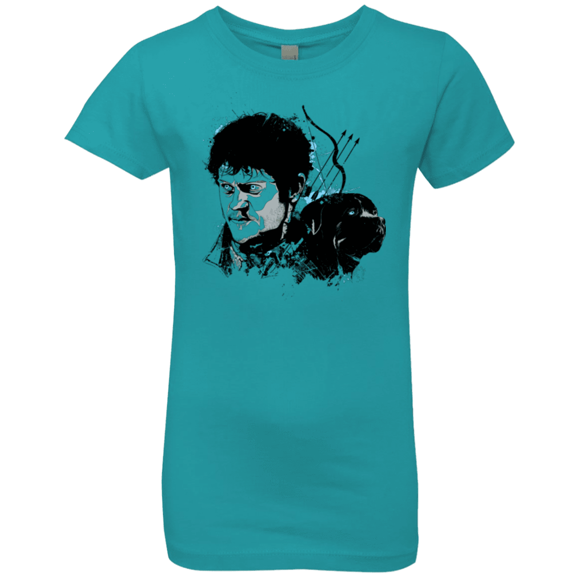 T-Shirts Tahiti Blue / YXS LORD BOLT ON Girls Premium T-Shirt