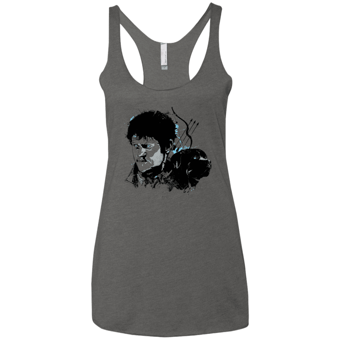 T-Shirts Premium Heather / X-Small LORD BOLT ON Women's Triblend Racerback Tank