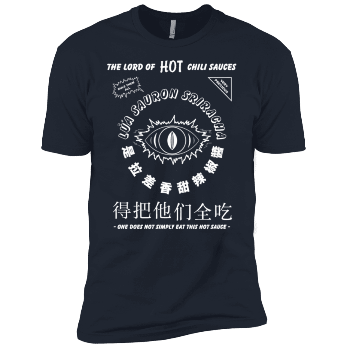 T-Shirts Midnight Navy / YXS Lord of Hot Sauces Boys Premium T-Shirt