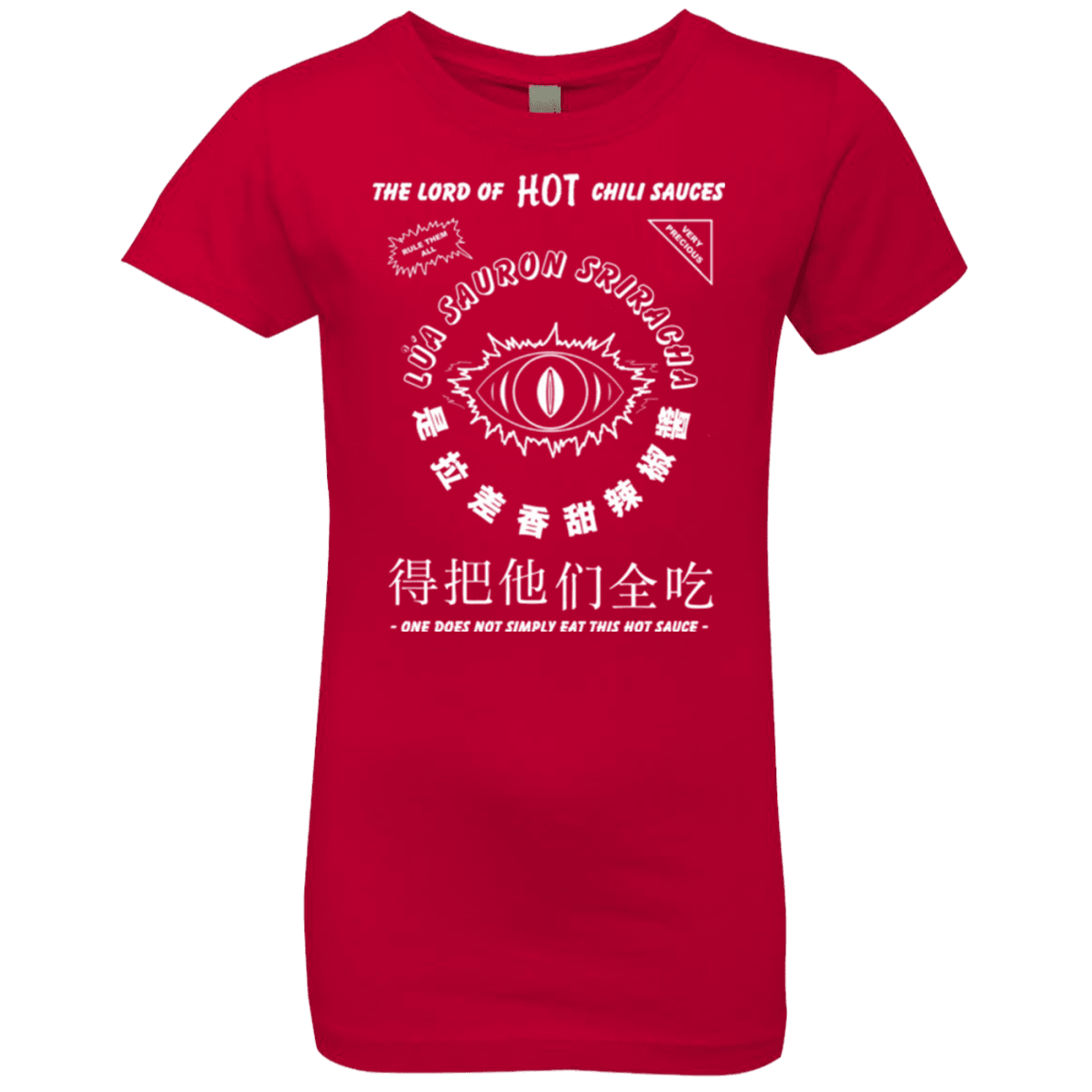 T-Shirts Red / YXS Lord of Hot Sauces Girls Premium T-Shirt