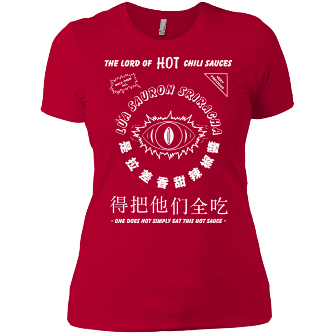 T-Shirts Red / X-Small Lord of Hot Sauces Women's Premium T-Shirt