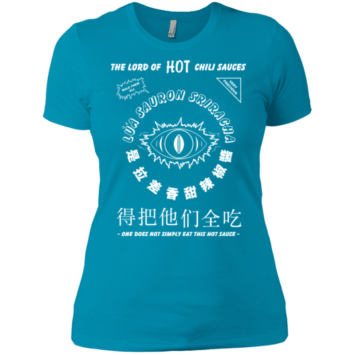 T-Shirts Turquoise / X-Small Lord of Hot Sauces Women's Premium T-Shirt