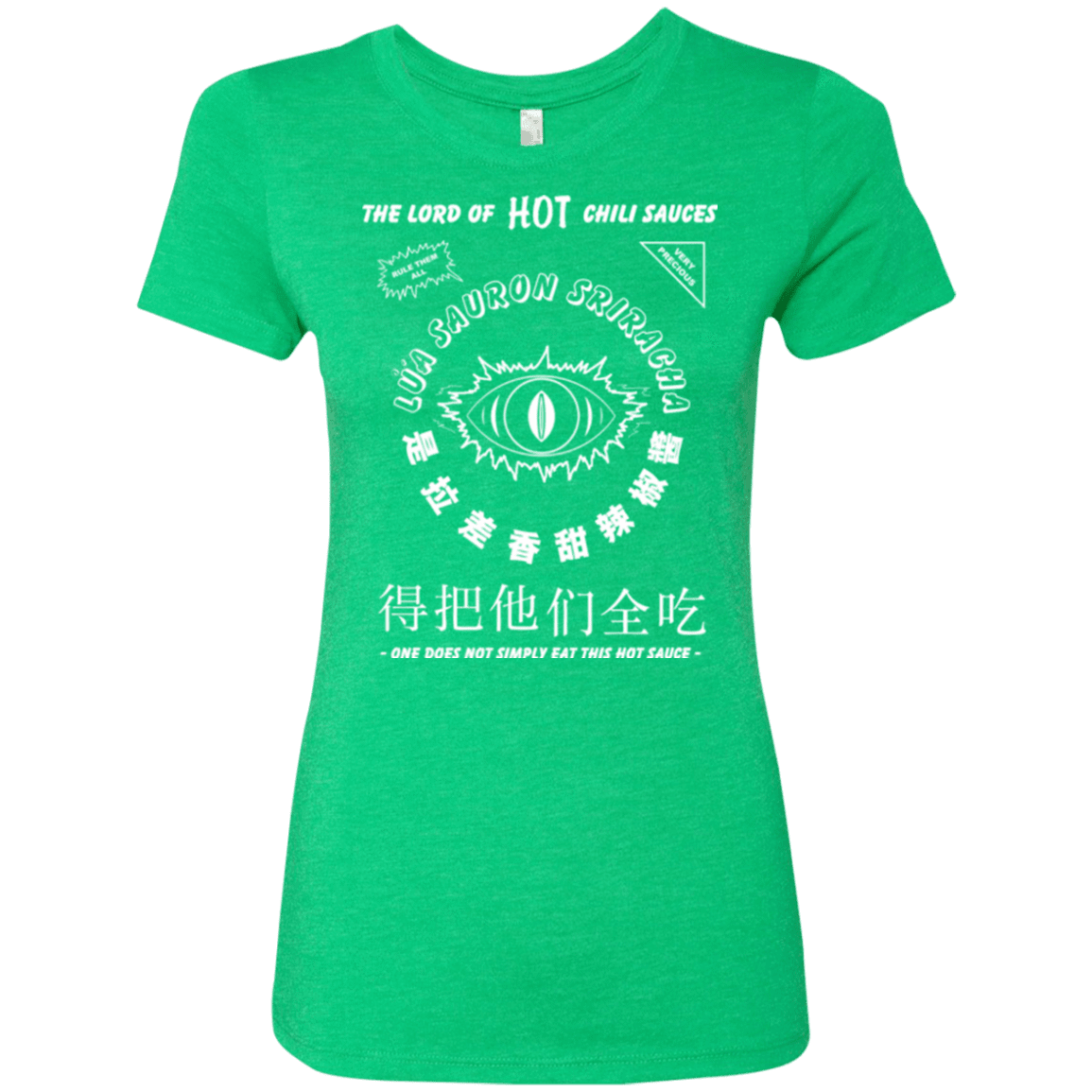 T-Shirts Envy / Small Lord of Hot Sauces Women's Triblend T-Shirt