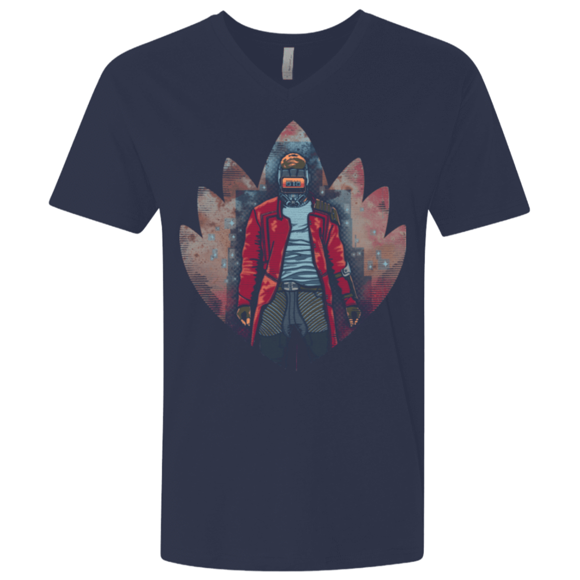 T-Shirts Midnight Navy / X-Small Lord of Music Men's Premium V-Neck