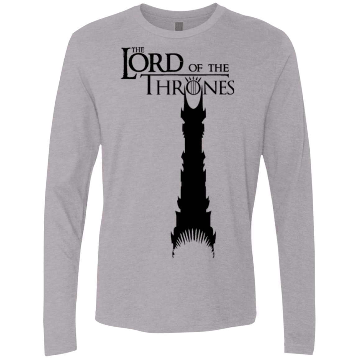 T-Shirts Heather Grey / Small Lord of Thrones Men's Premium Long Sleeve