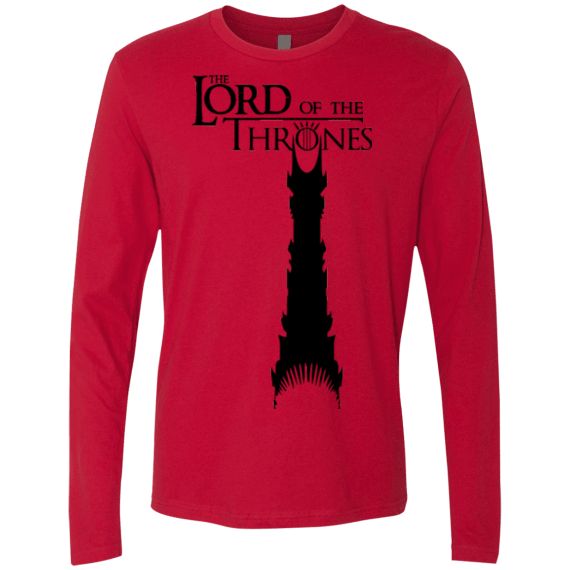 T-Shirts Red / Small Lord of Thrones Men's Premium Long Sleeve