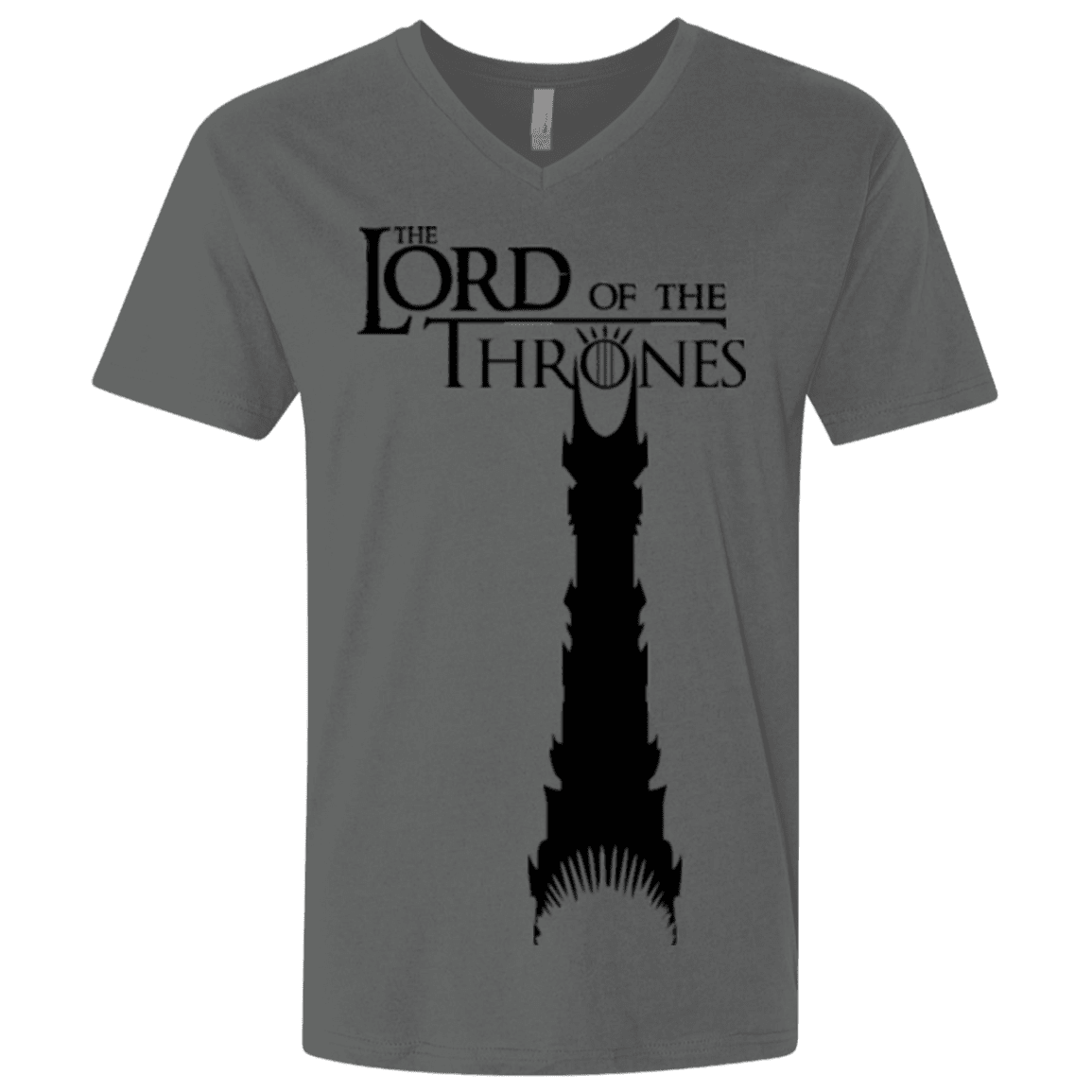 T-Shirts Heavy Metal / X-Small Lord of Thrones Men's Premium V-Neck