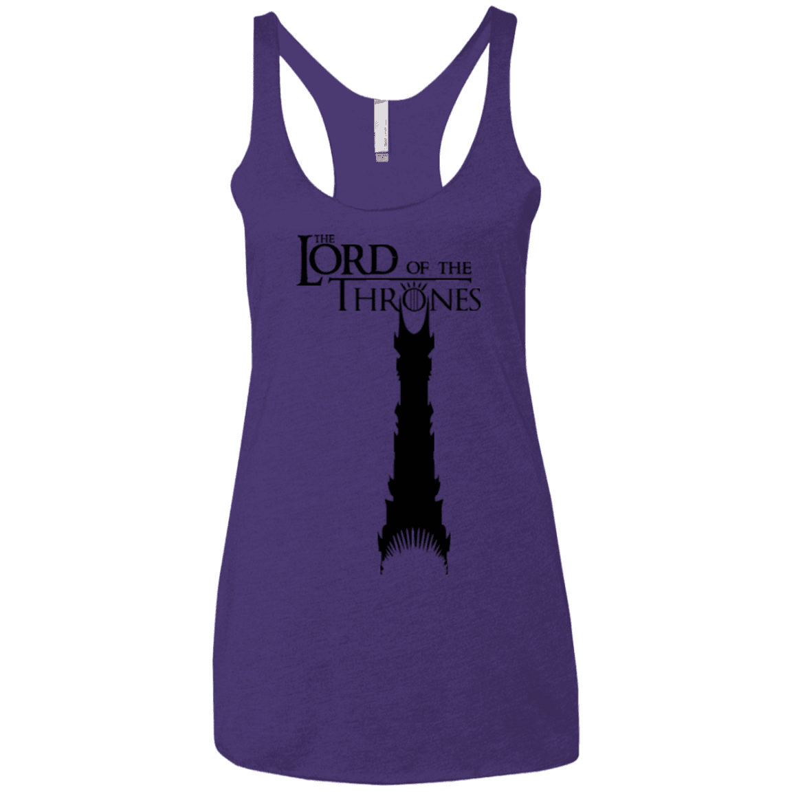 T-Shirts Purple / X-Small Lord of Thrones Women's Triblend Racerback Tank
