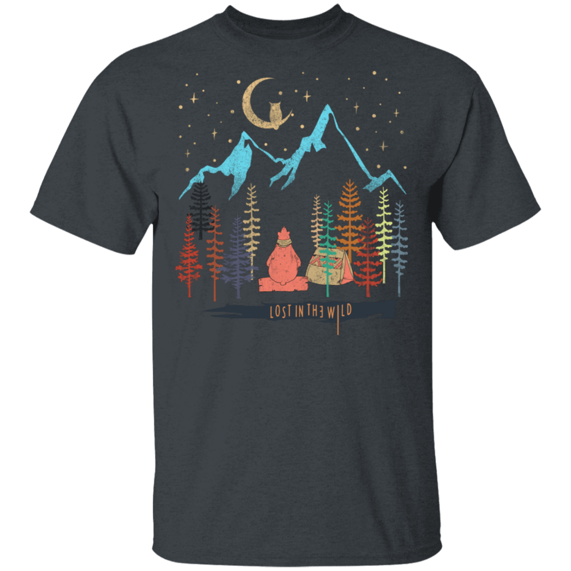 T-Shirts Dark Heather / S Lost In The Wild T-Shirt