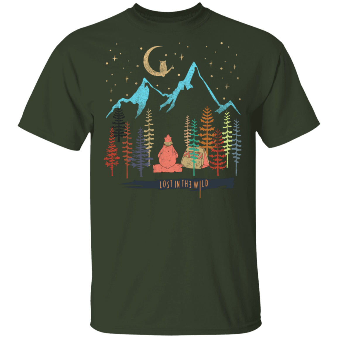 T-Shirts Forest / S Lost In The Wild T-Shirt