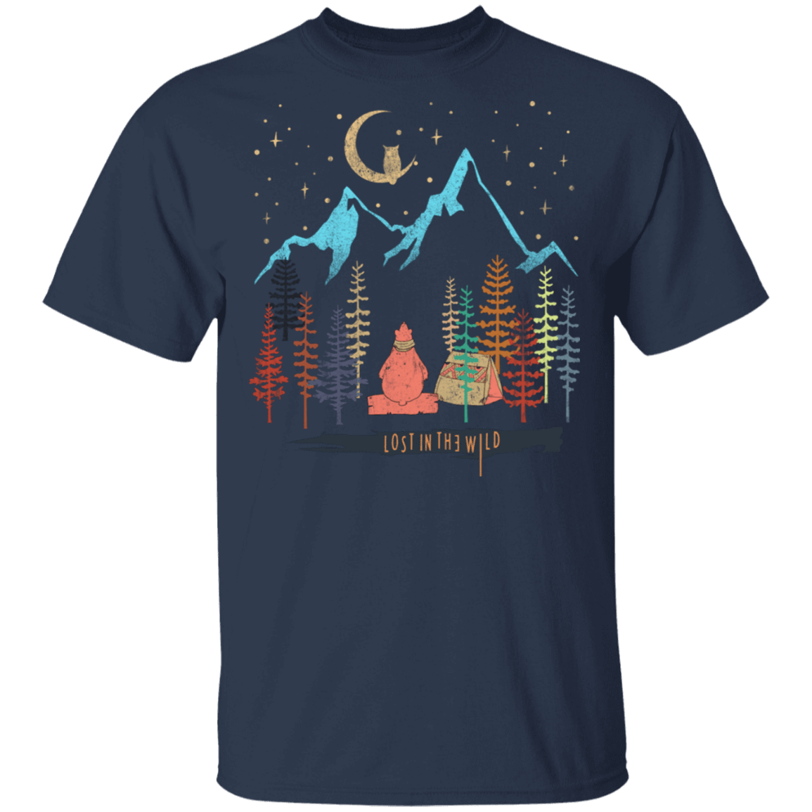 T-Shirts Navy / S Lost In The Wild T-Shirt