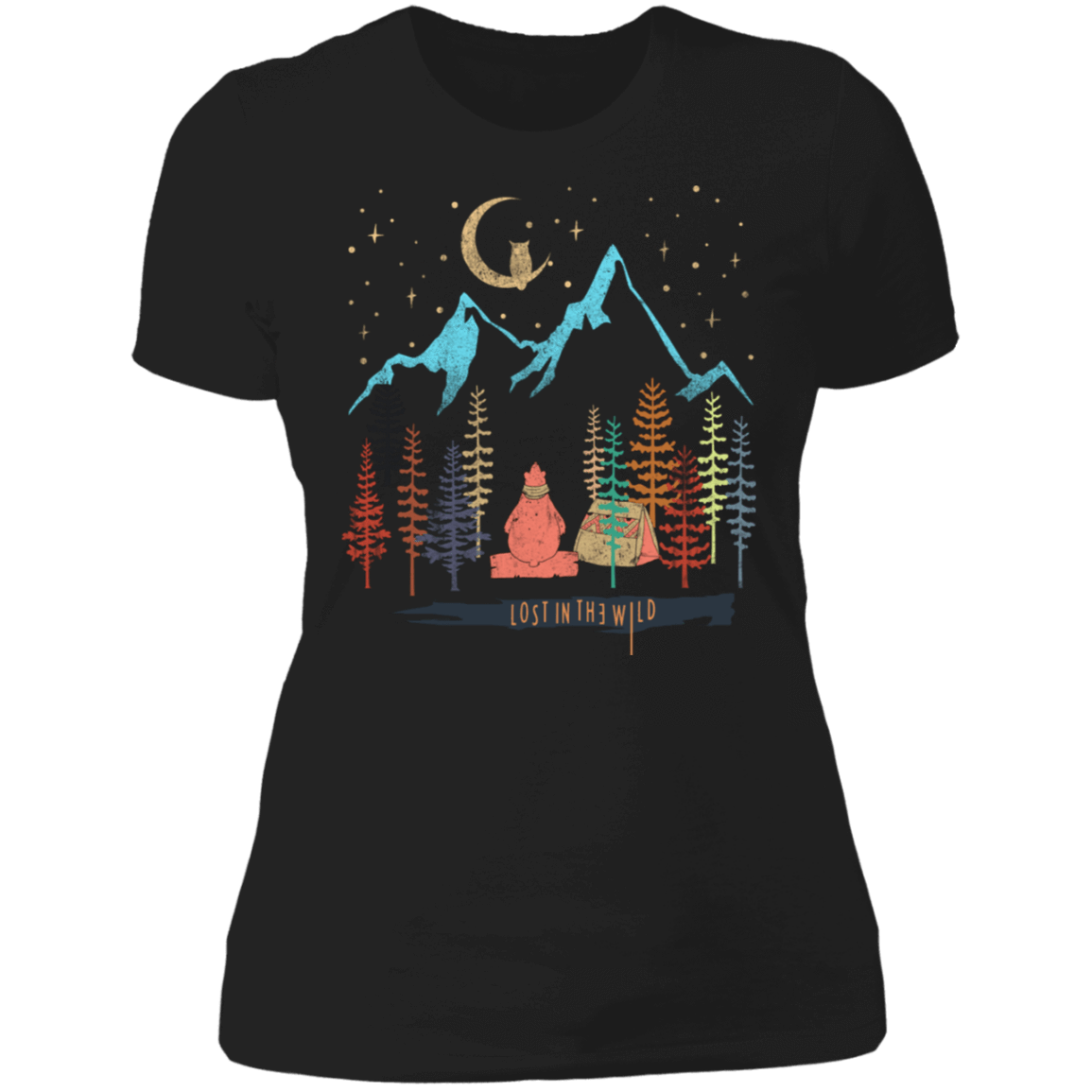 T-Shirts Black / S Lost In The Wild Women's Premium T-Shirt