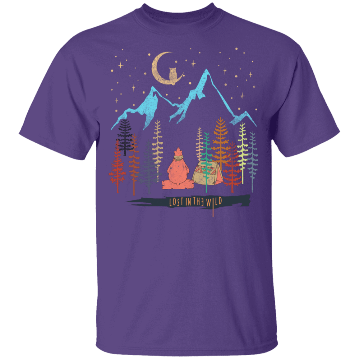 T-Shirts Purple / YXS Lost In The Wild Youth T-Shirt