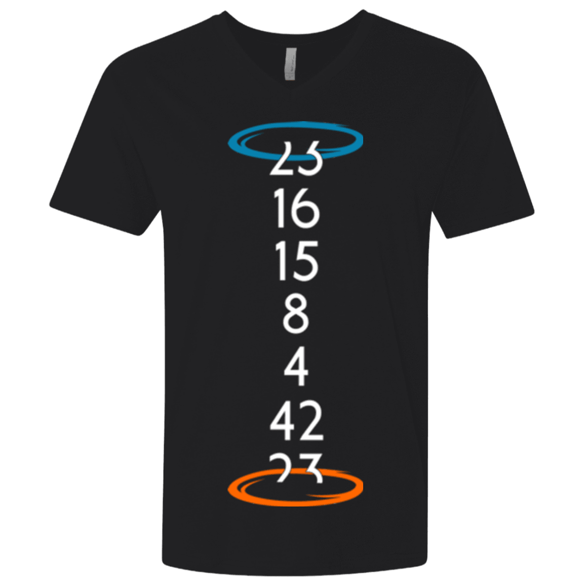 T-Shirts Black / X-Small Lost portal Men's Premium V-Neck