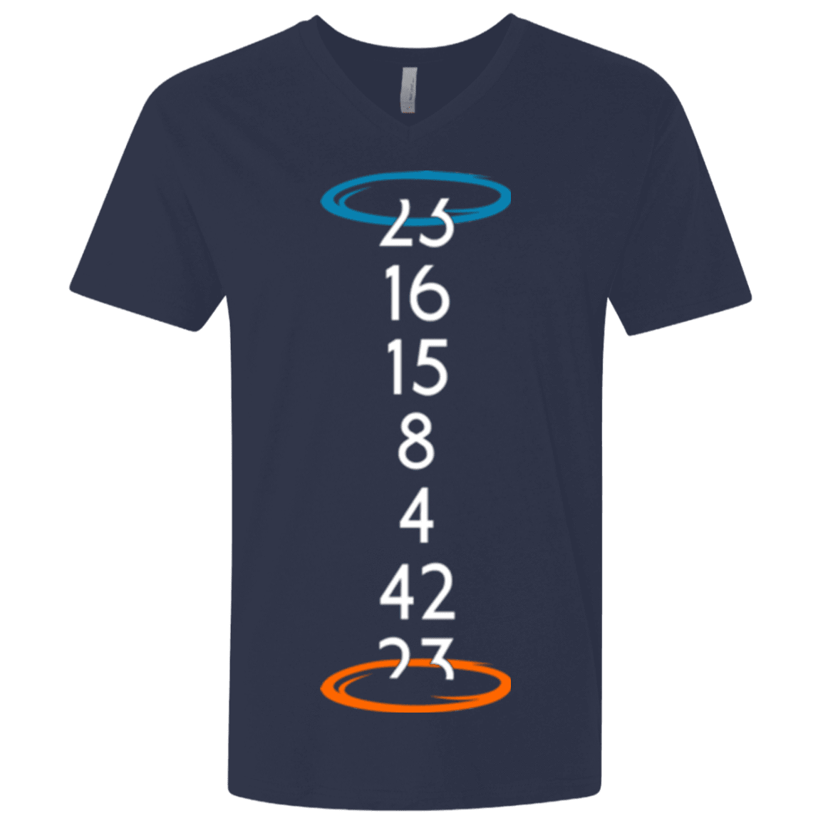 T-Shirts Midnight Navy / X-Small Lost portal Men's Premium V-Neck