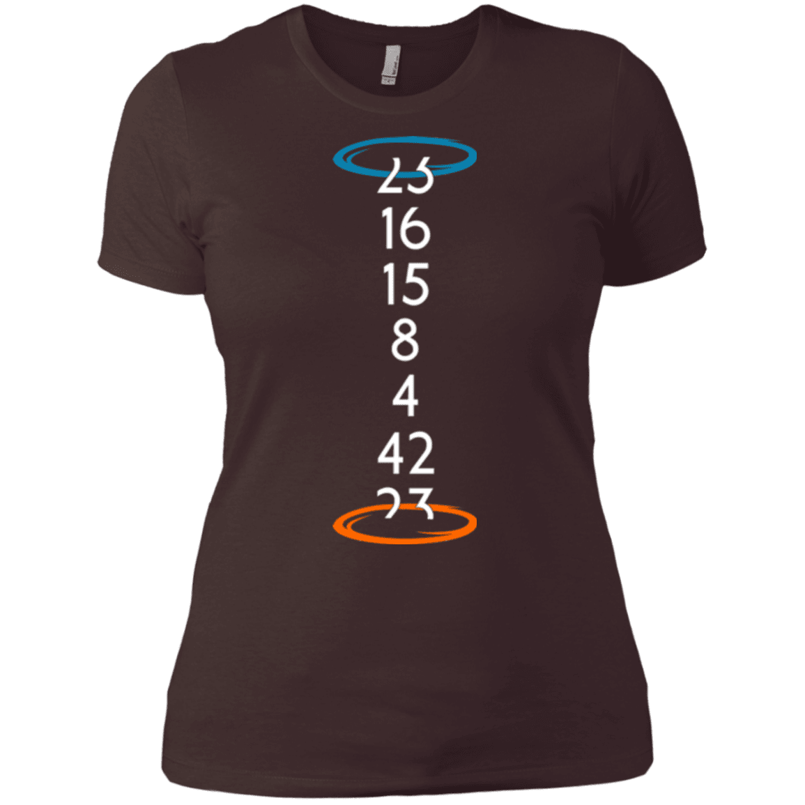 T-Shirts Dark Chocolate / X-Small Lost portal Women's Premium T-Shirt