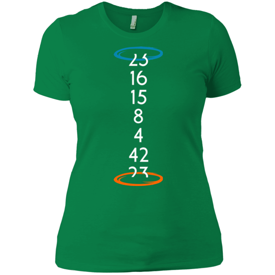 T-Shirts Kelly Green / X-Small Lost portal Women's Premium T-Shirt