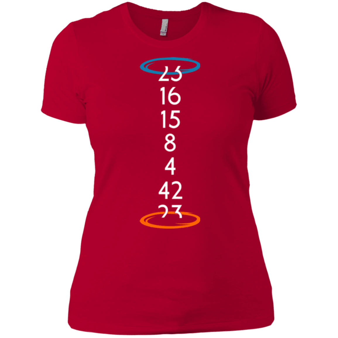 T-Shirts Red / X-Small Lost portal Women's Premium T-Shirt
