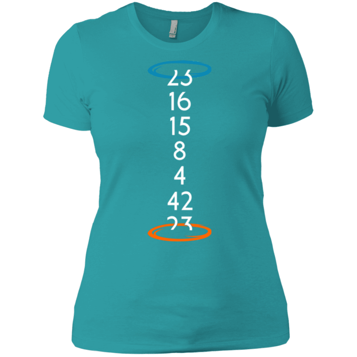 T-Shirts Tahiti Blue / X-Small Lost portal Women's Premium T-Shirt