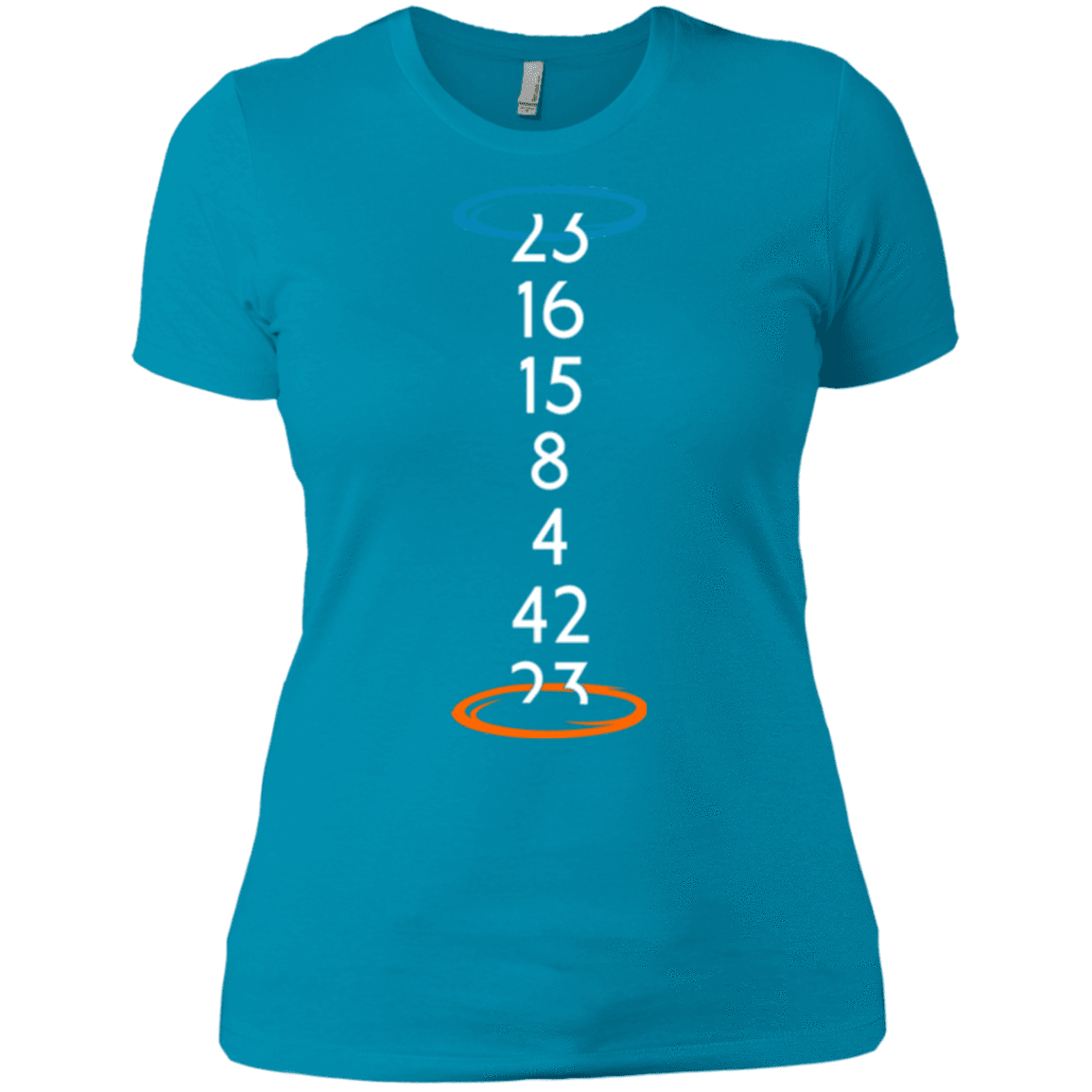 T-Shirts Turquoise / X-Small Lost portal Women's Premium T-Shirt