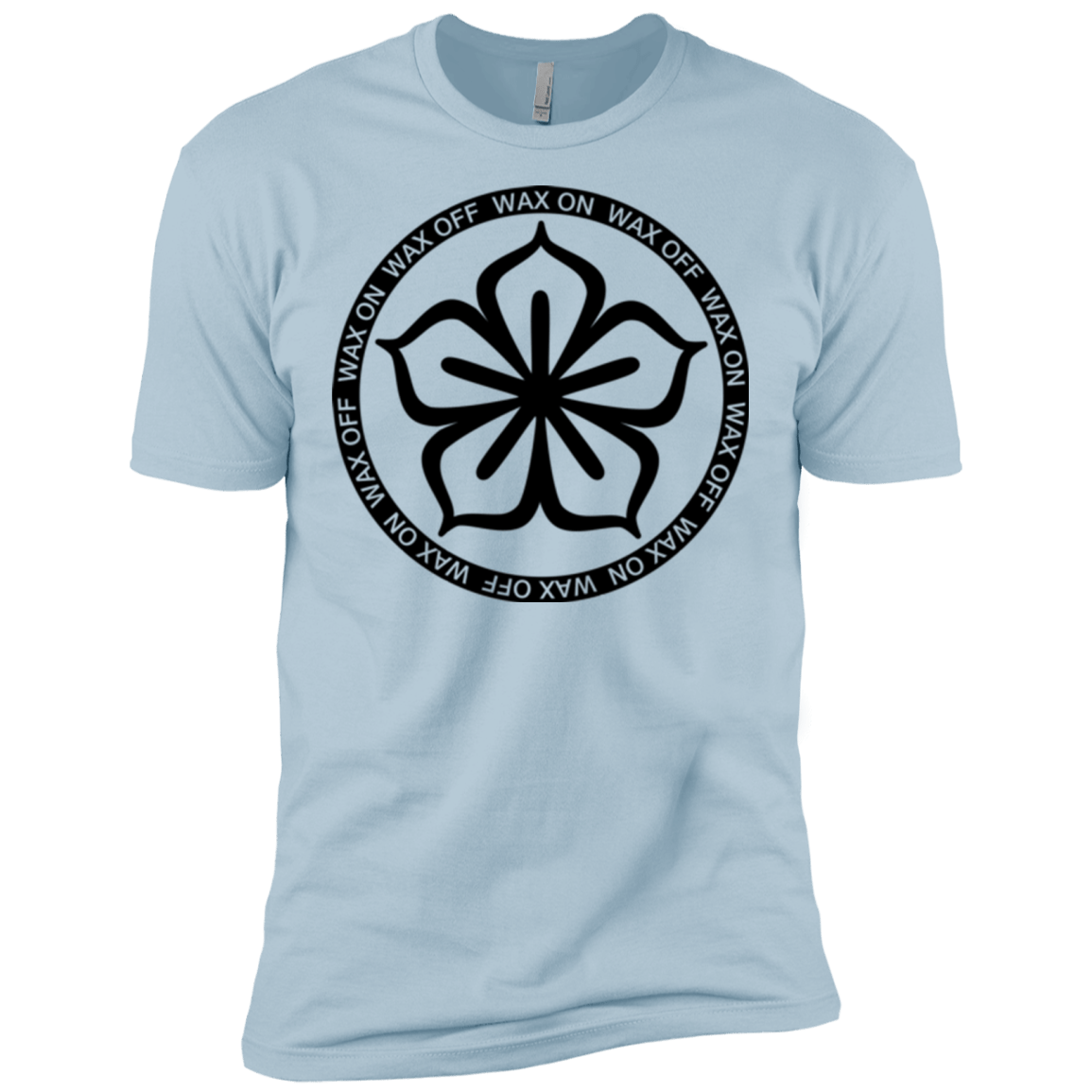 T-Shirts Light Blue / X-Small Lotus Flower Men's Premium T-Shirt