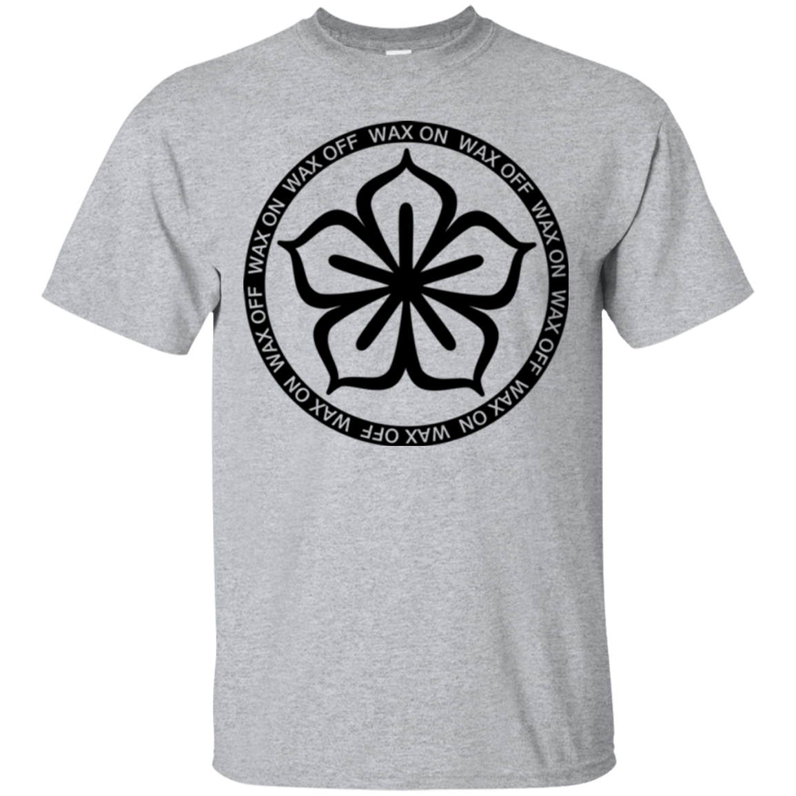 T-Shirts Sport Grey / Small Lotus Flower T-Shirt