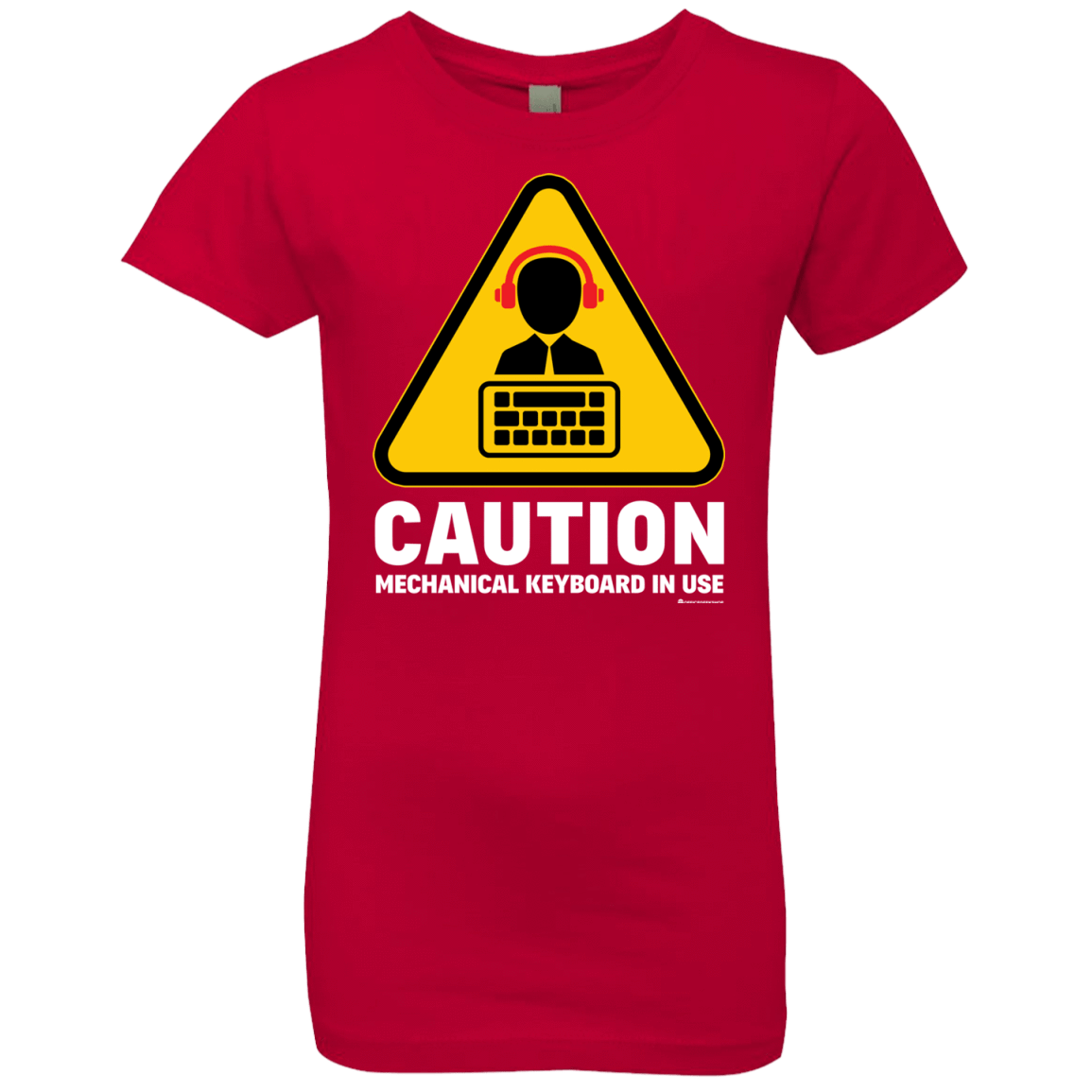 T-Shirts Red / YXS Loud Typer Girls Premium T-Shirt