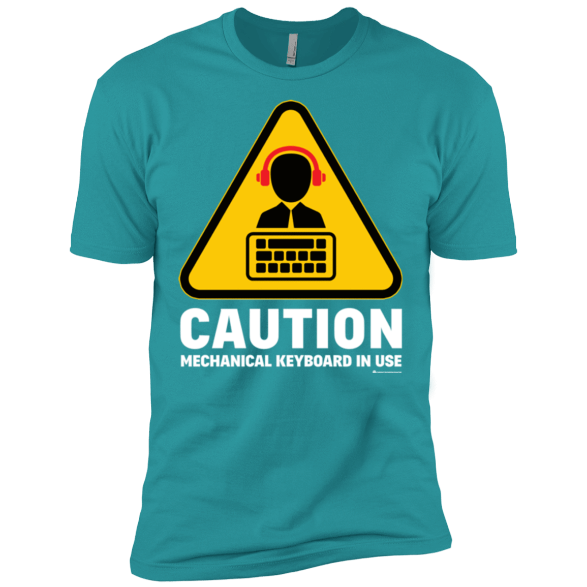 T-Shirts Tahiti Blue / X-Small Loud Typer Men's Premium T-Shirt