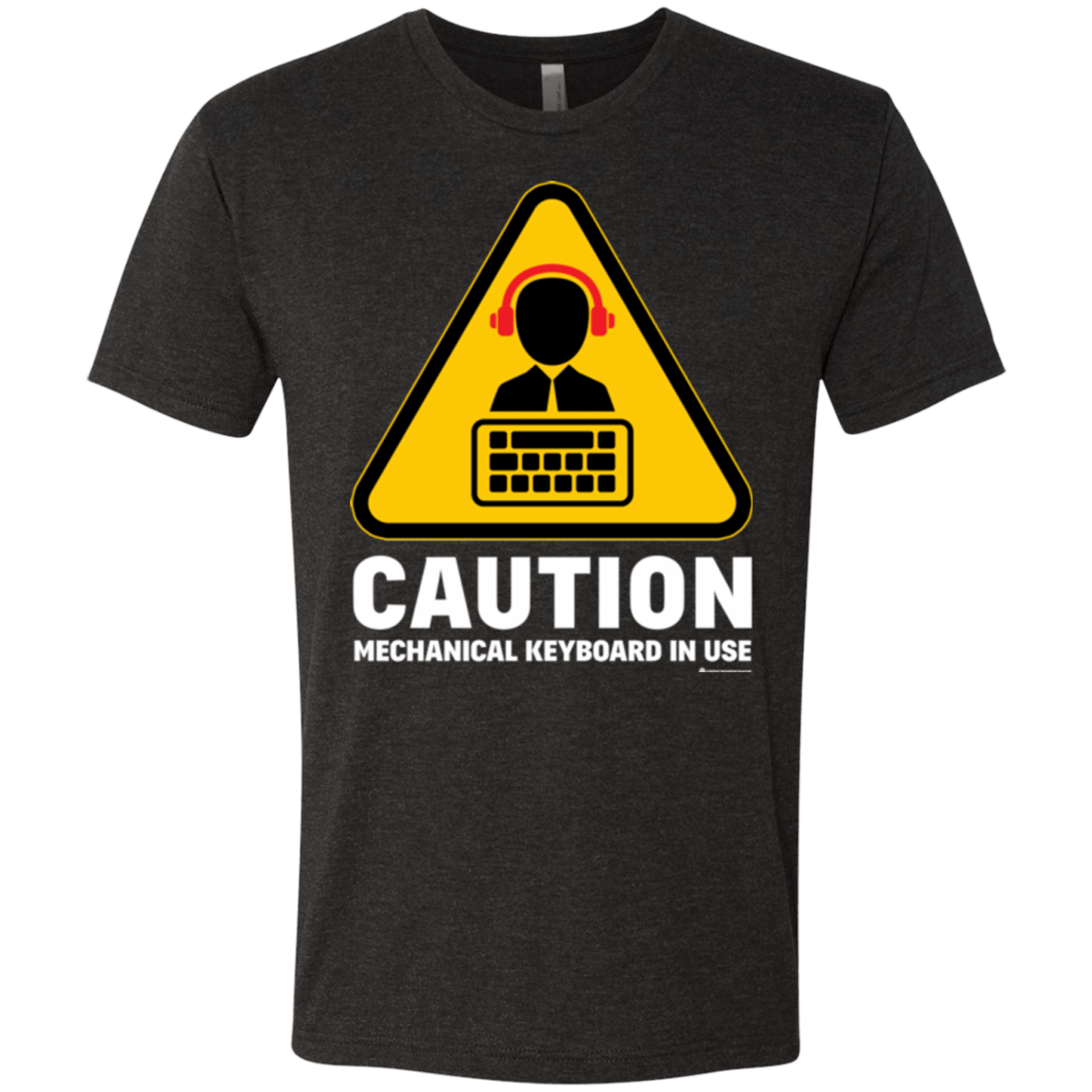 T-Shirts Vintage Black / Small Loud Typer Men's Triblend T-Shirt