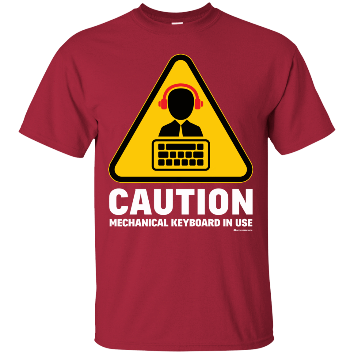 T-Shirts Cardinal / Small Loud Typer T-Shirt