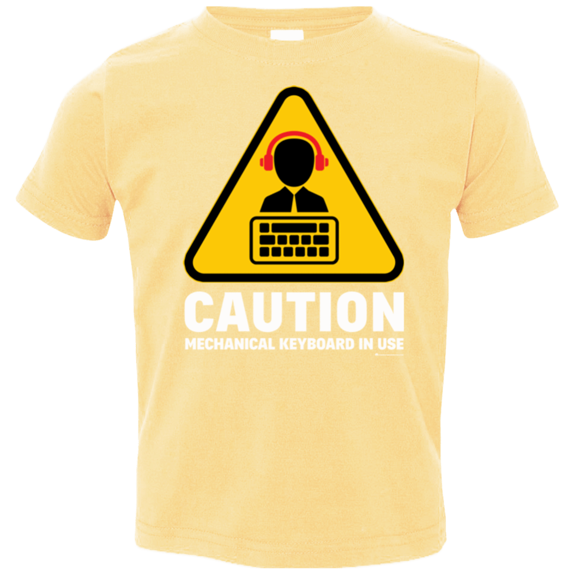 T-Shirts Butter / 2T Loud Typer Toddler Premium T-Shirt