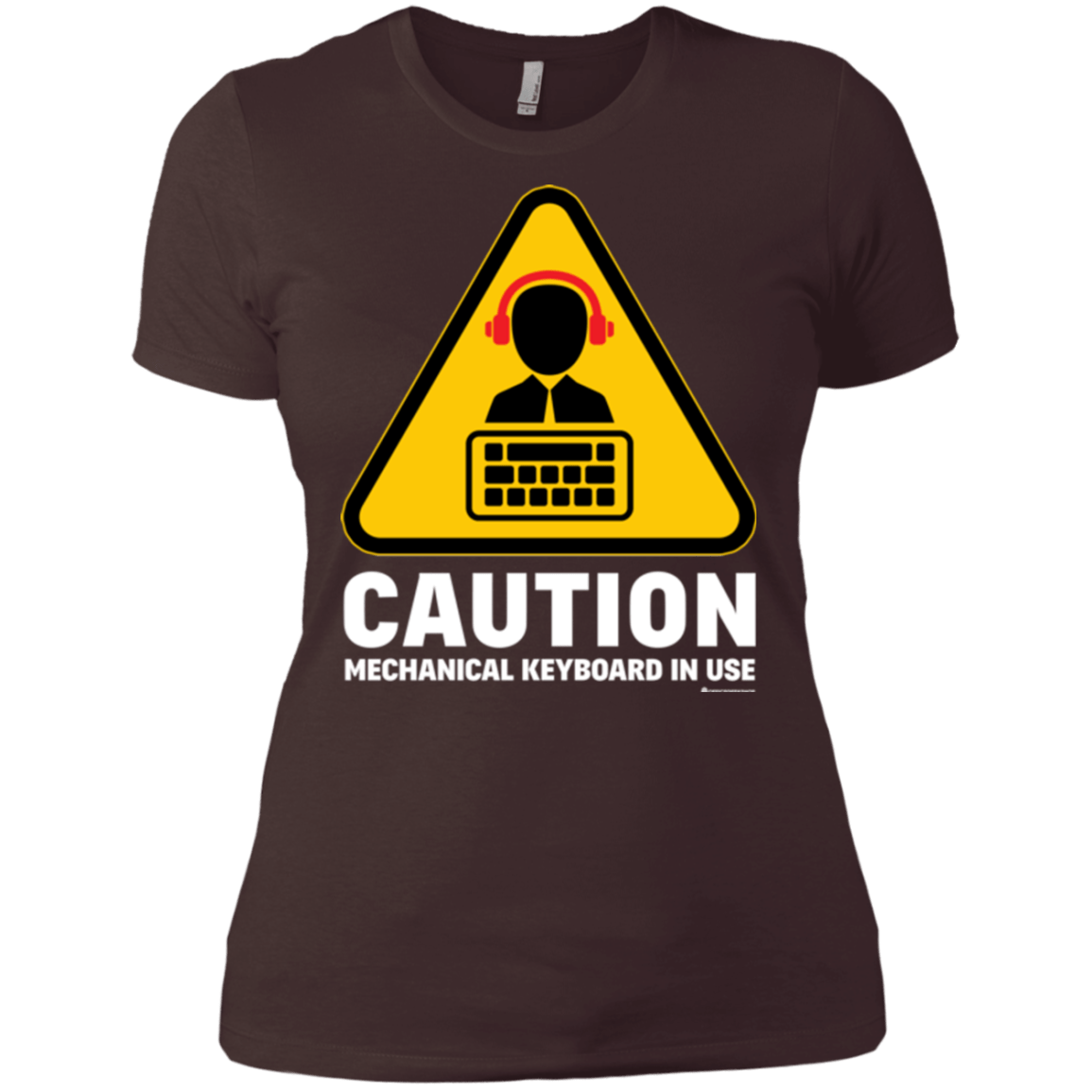 T-Shirts Dark Chocolate / X-Small Loud Typer Women's Premium T-Shirt