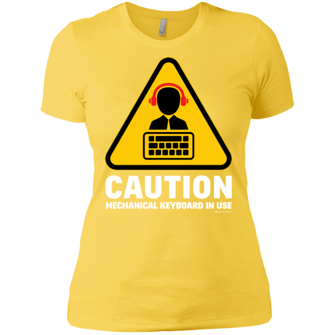 T-Shirts Vibrant Yellow / X-Small Loud Typer Women's Premium T-Shirt