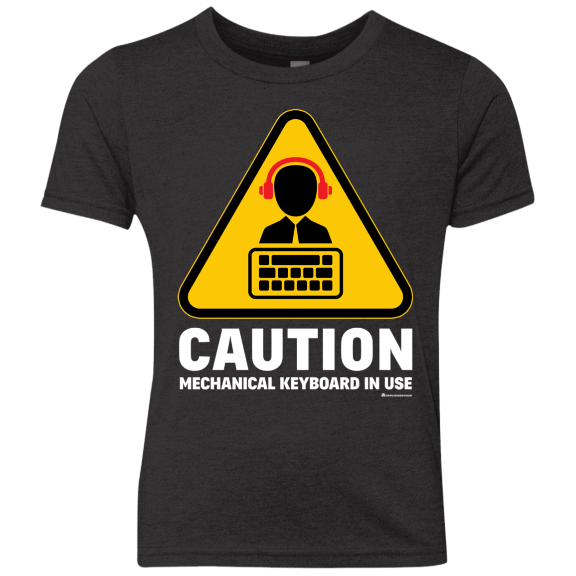 T-Shirts Vintage Black / YXS Loud Typer Youth Triblend T-Shirt