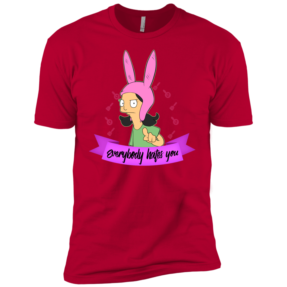 T-Shirts Red / YXS Louise Everybody Boys Premium T-Shirt