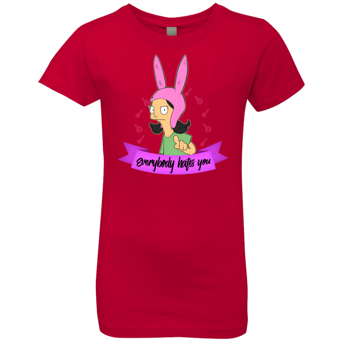 T-Shirts Red / YXS Louise Everybody Girls Premium T-Shirt