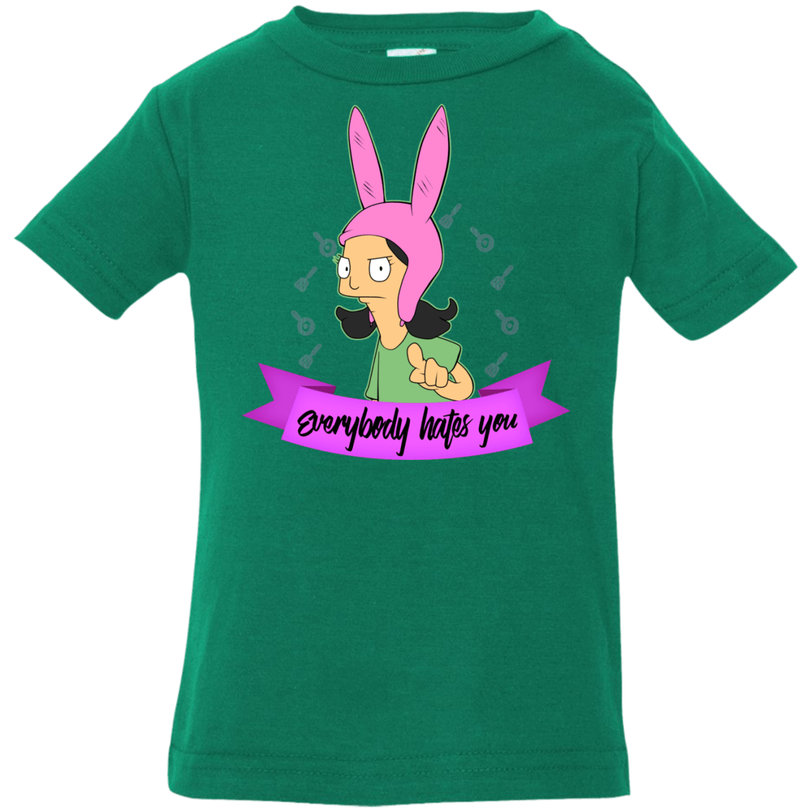 T-Shirts Kelly / 6 Months Louise Everybody Infant Premium T-Shirt