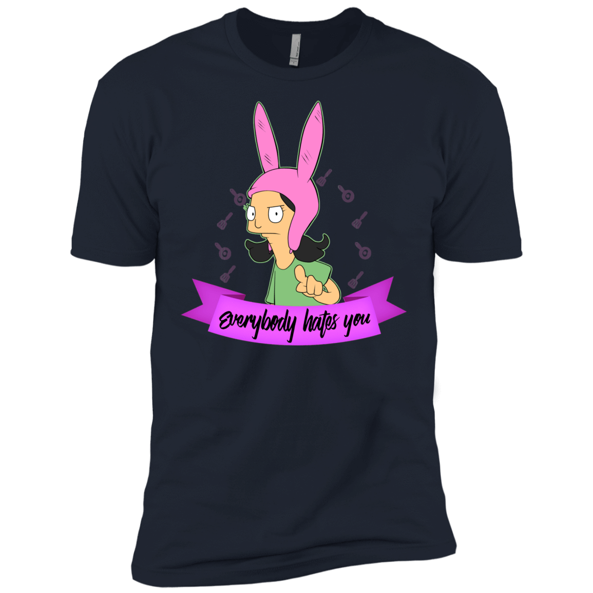 T-Shirts Midnight Navy / X-Small Louise Everybody Men's Premium T-Shirt