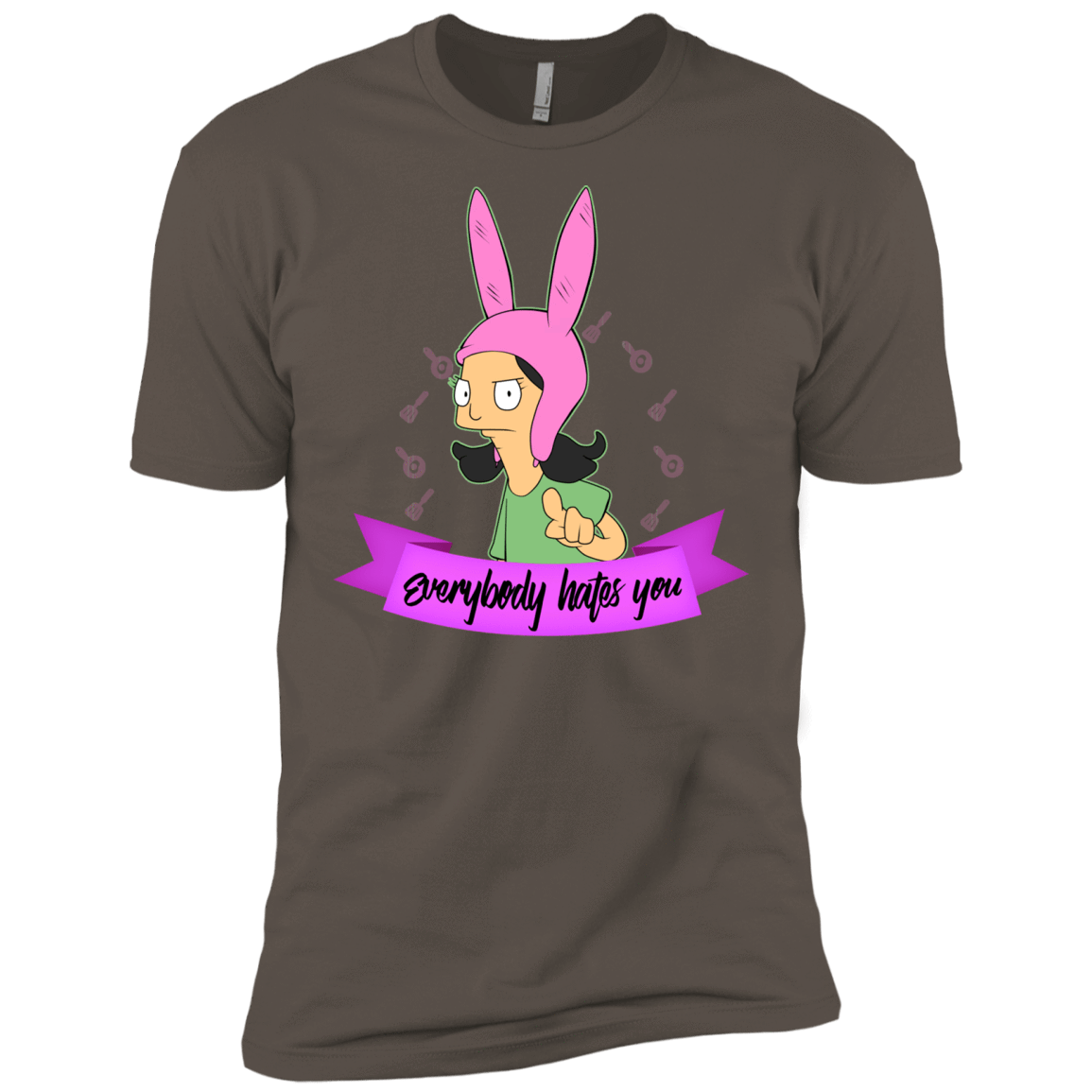 T-Shirts Warm Grey / X-Small Louise Everybody Men's Premium T-Shirt